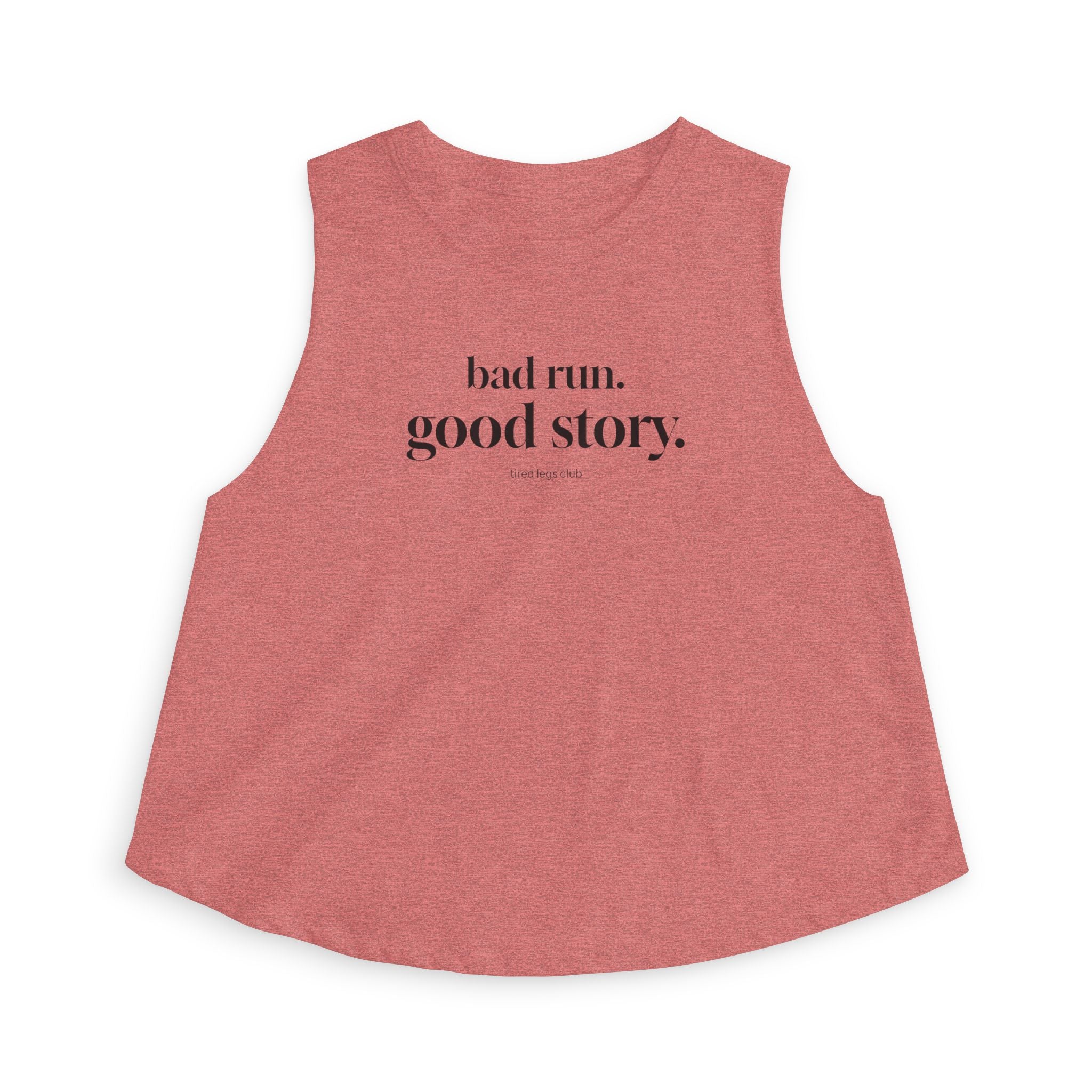 bad run Crop Tank