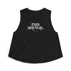 run anyway Crop Tank