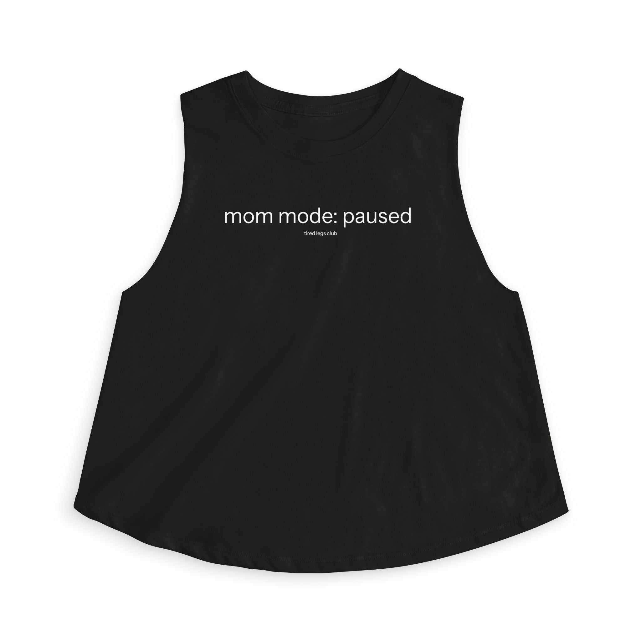 mom mode Crop Tank