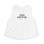 run anyway Crop Tank