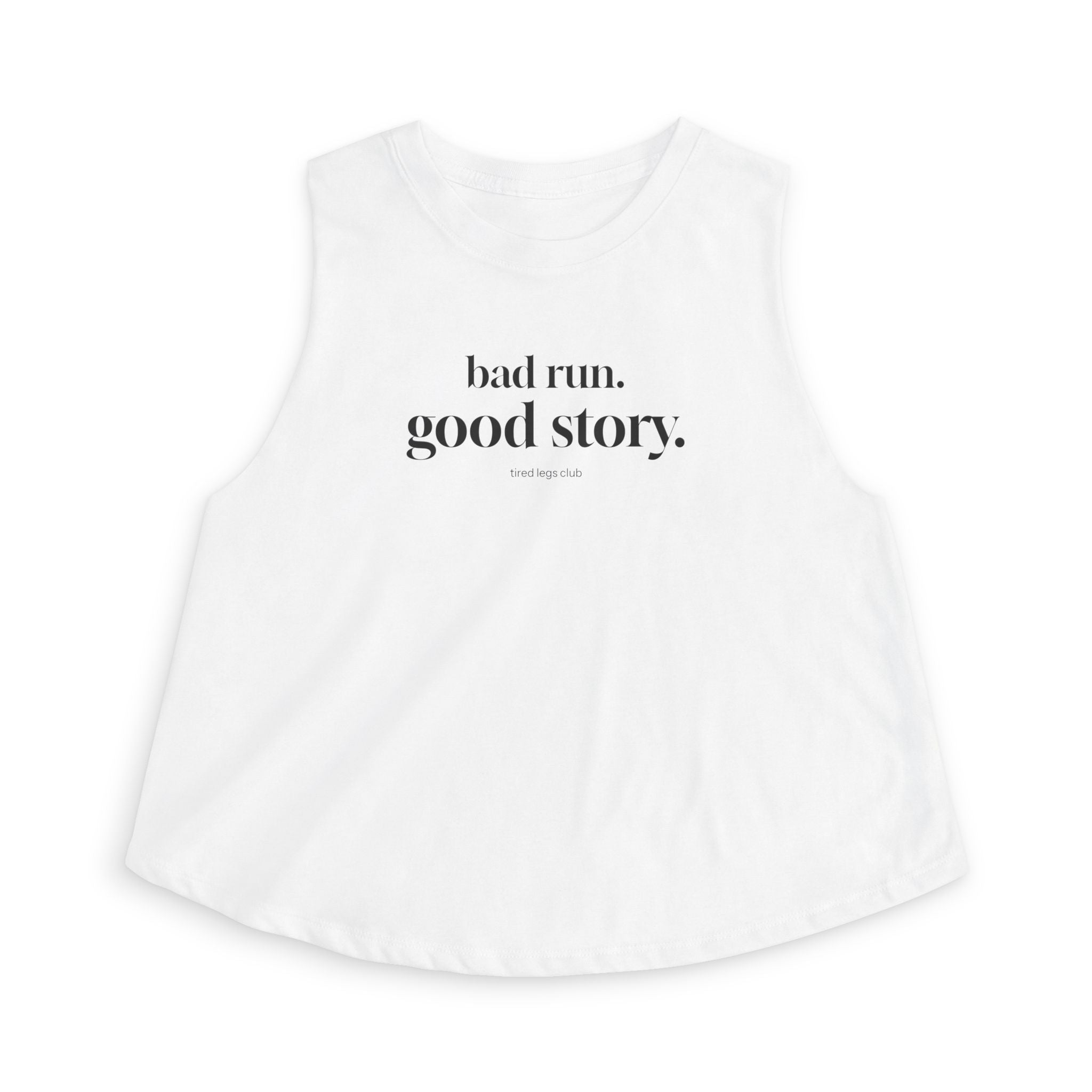 bad run Crop Tank