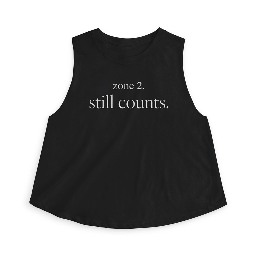 zone 2 counts Crop Tank