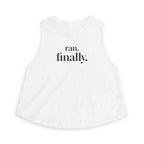 ran finally Crop Tank