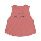 zone 2 counts Crop Tank
