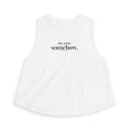 runs somehow Crop Tank