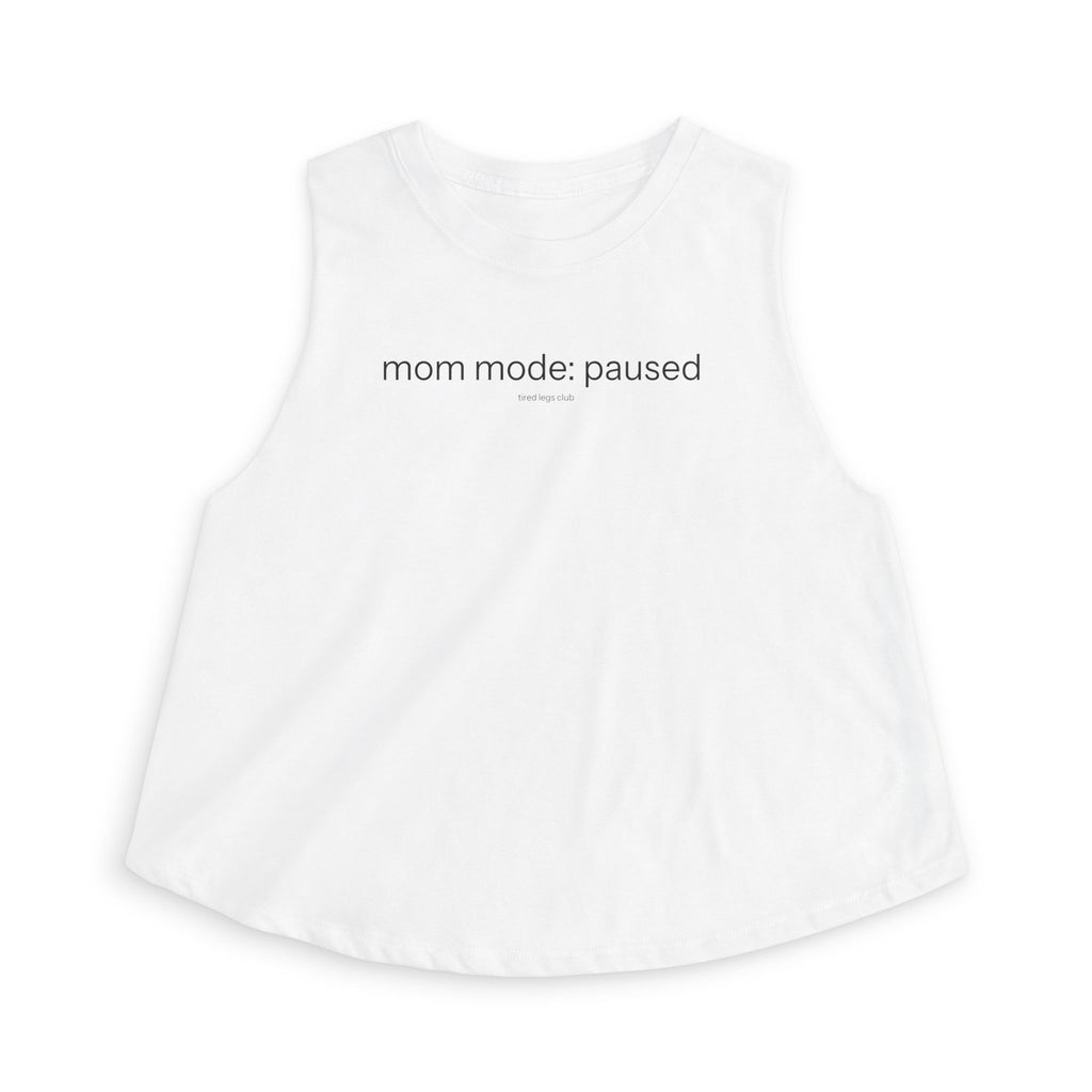 mom mode Crop Tank