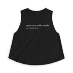 not every mile Crop Tank