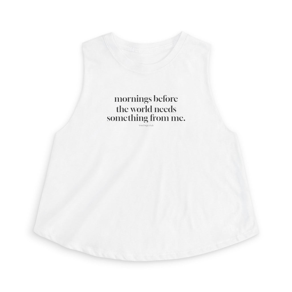 mornings Crop Tank