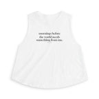 mornings Crop Tank