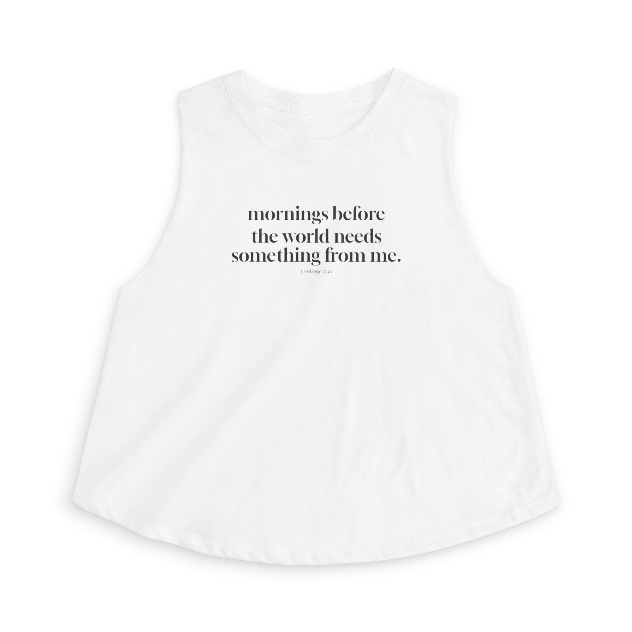 mornings Crop Tank