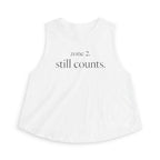 zone 2 counts Crop Tank