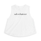 sub wathever Crop Tank