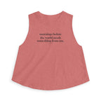 mornings Crop Tank