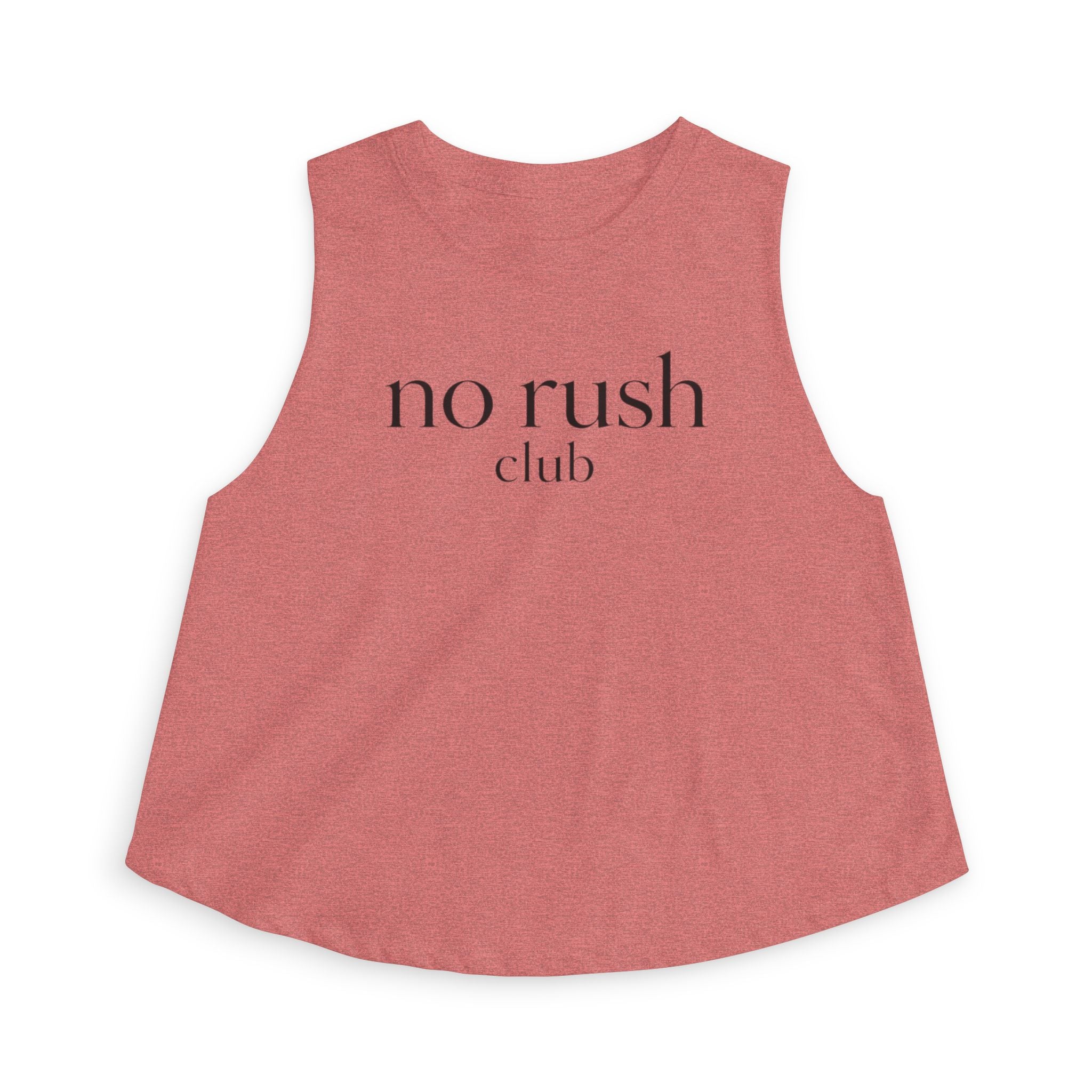 no rush club Crop Tank