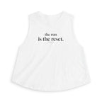 the run is the reset Crop Tank