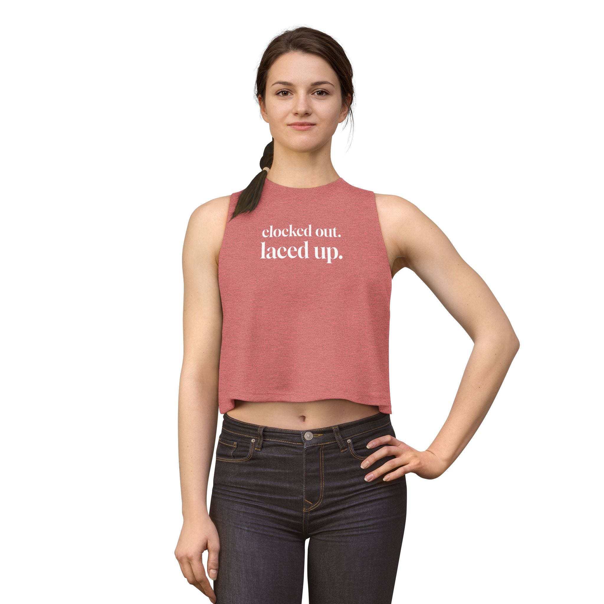 lacec up Crop Tank
