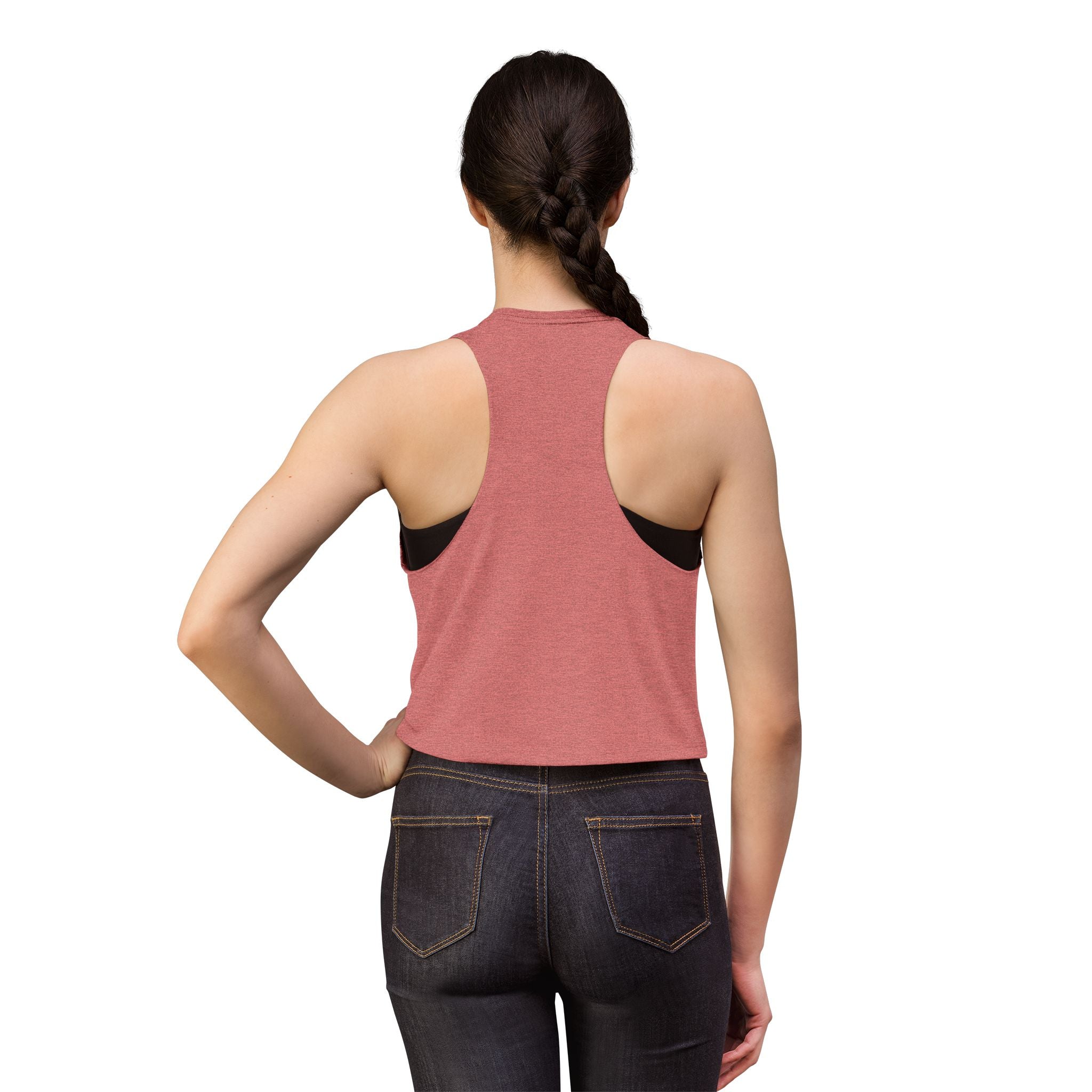 hybrid athlete tired legs Crop Tank