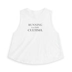 running is Crop Tank