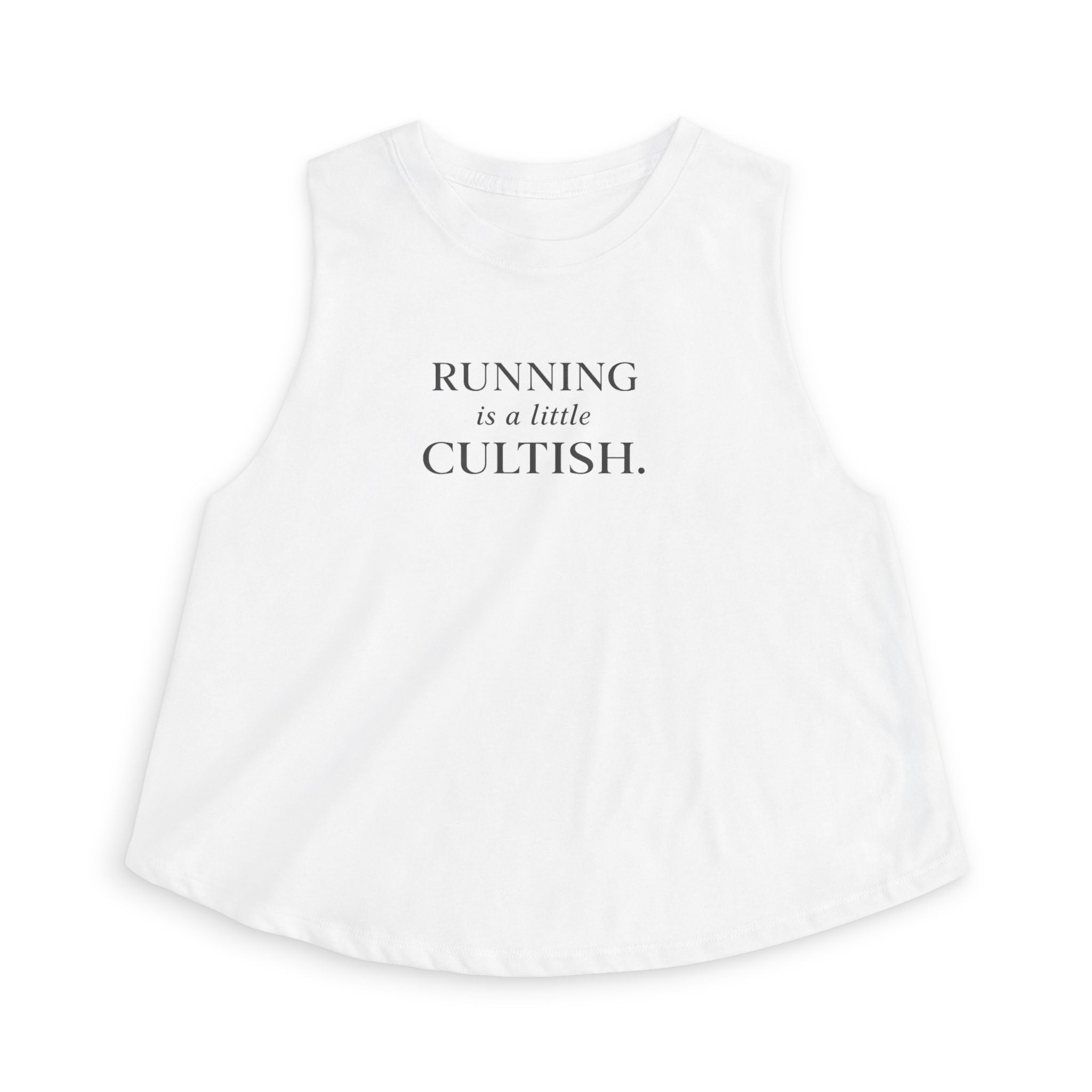 running is Crop Tank