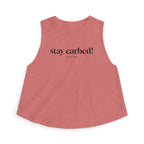 stay carbed! Crop Tank