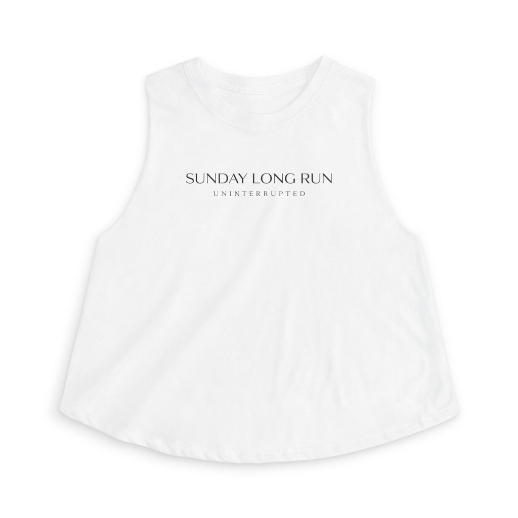 sunday long run Crop Tank
