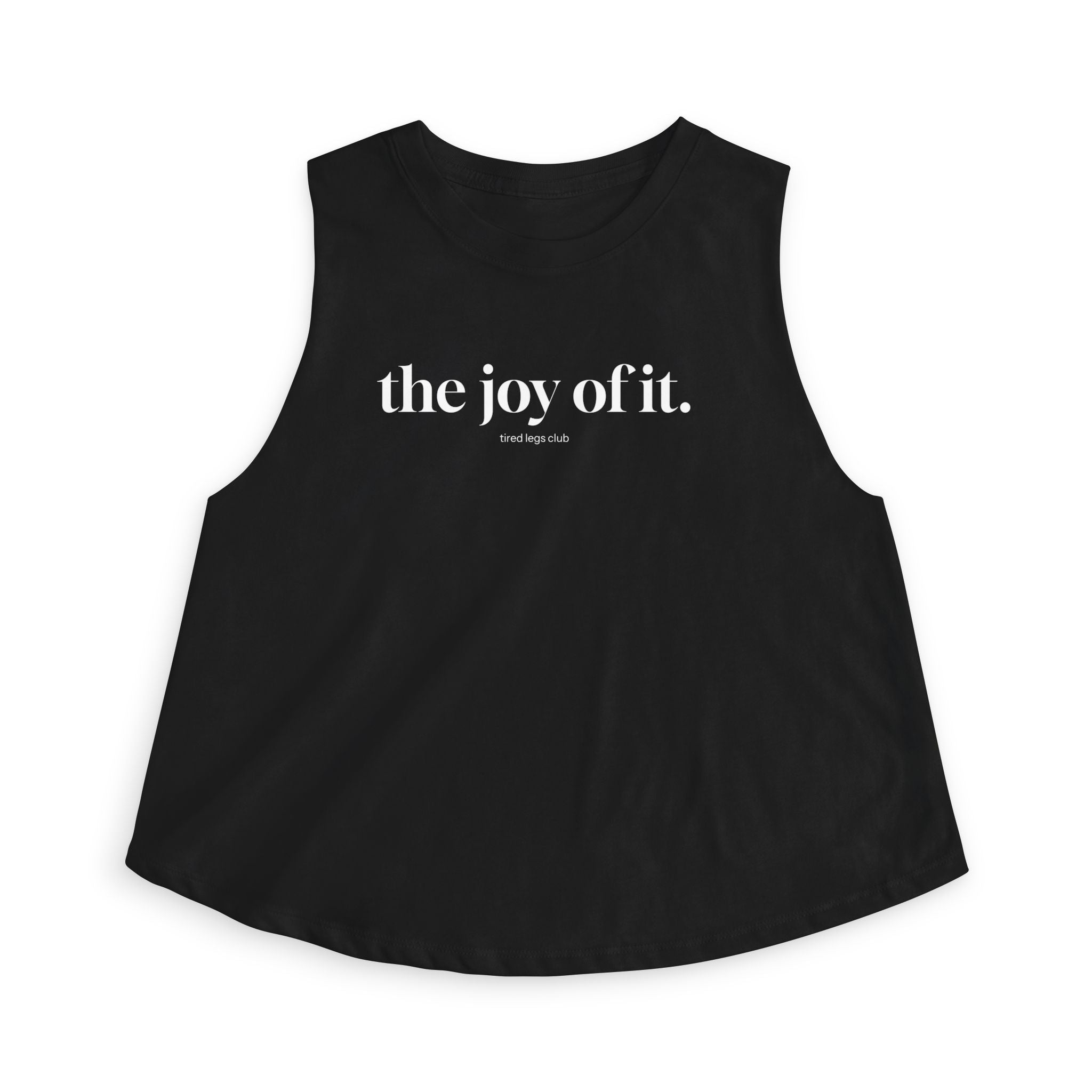 the joy of it Crop Tank
