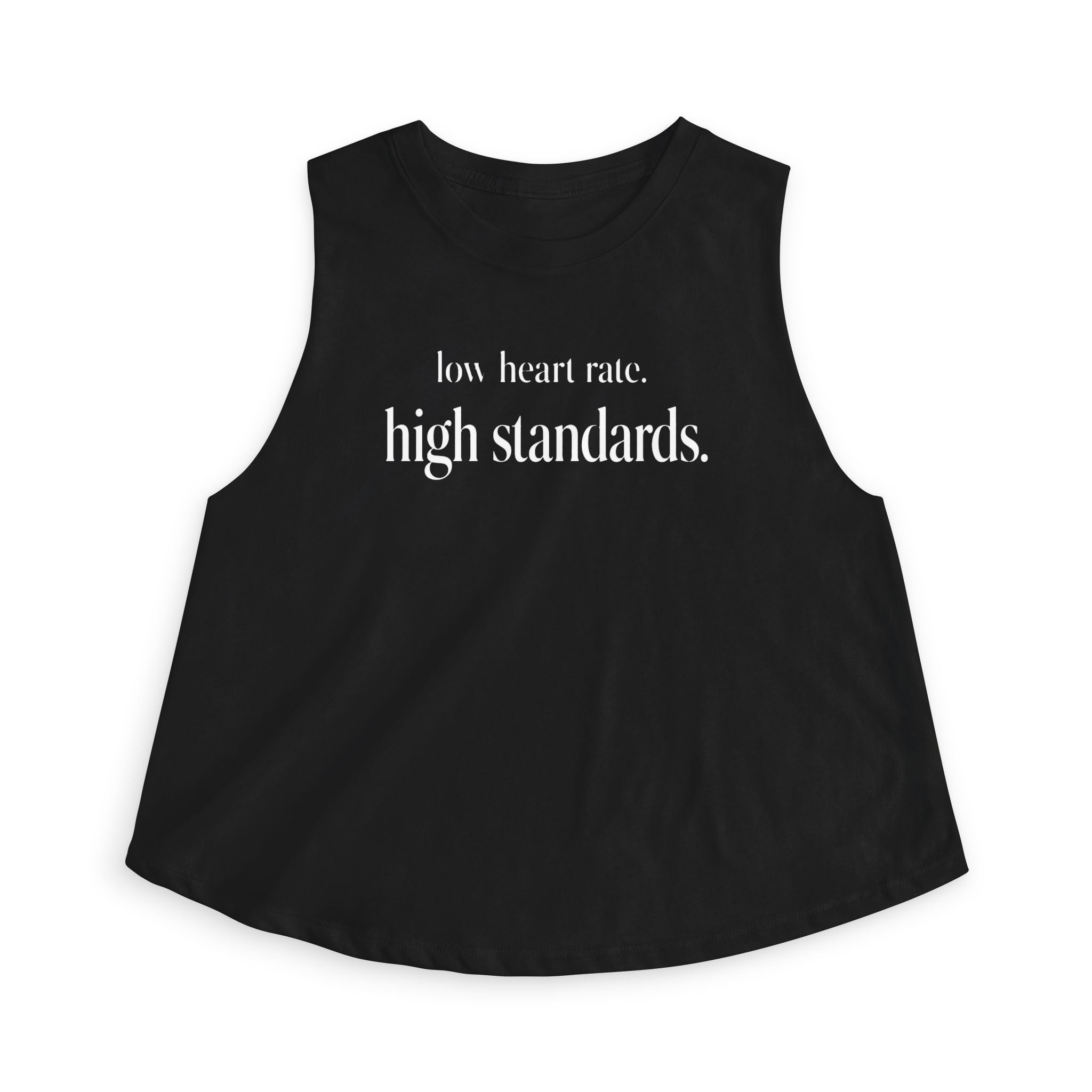 high standards Crop Tank