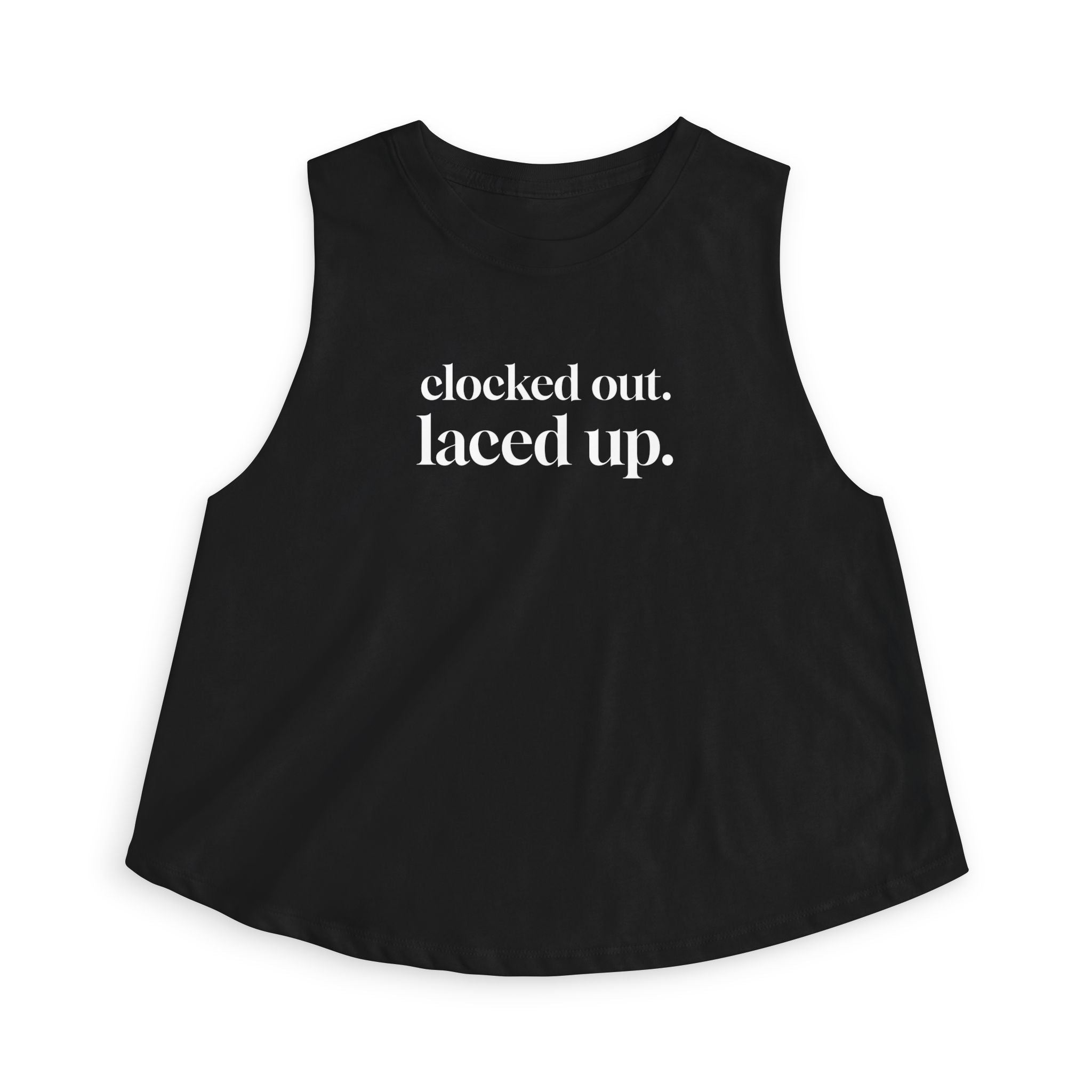 laced up tank